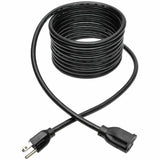 Eaton Tripp Lite Series Power Extension Cord, NEMA 5-15P to NEMA 5-15R - Heavy-Duty, 15A, 120V, 14 AWG, 15 ft. (4.57 m), Black — P024-015