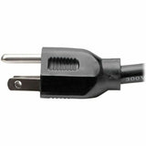 Eaton Tripp Lite Series Power Extension Cord, NEMA 5-15P to NEMA 5-15R - Heavy-Duty, 15A, 120V, 14 AWG, 15 ft. (4.57 m), Black — P024-015