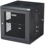 StarTech.com 4-Post 12U Wall Mount Network Cabinet, 19" Hinged Wall-Mounted Server Rack for IT Equipment, Flexible Lockable Rack Enclosure — RK1224WALHM