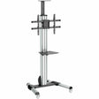 StarTech.com TV Cart - For 32" to 75" Displays - AV Cart - Height Adjustable - Lockable Wheels - Flat Screen TV Cart - Media Cart on Wheels — STNDMTV70