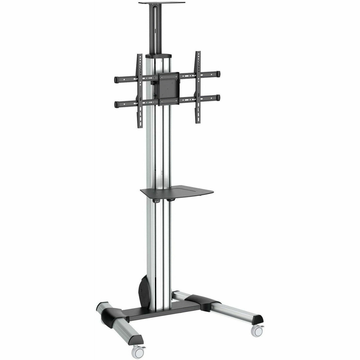 StarTech.com TV Cart - For 32" to 75" Displays - AV Cart - Height Adjustable - Lockable Wheels - Flat Screen TV Cart - Media Cart on Wheels — STNDMTV70