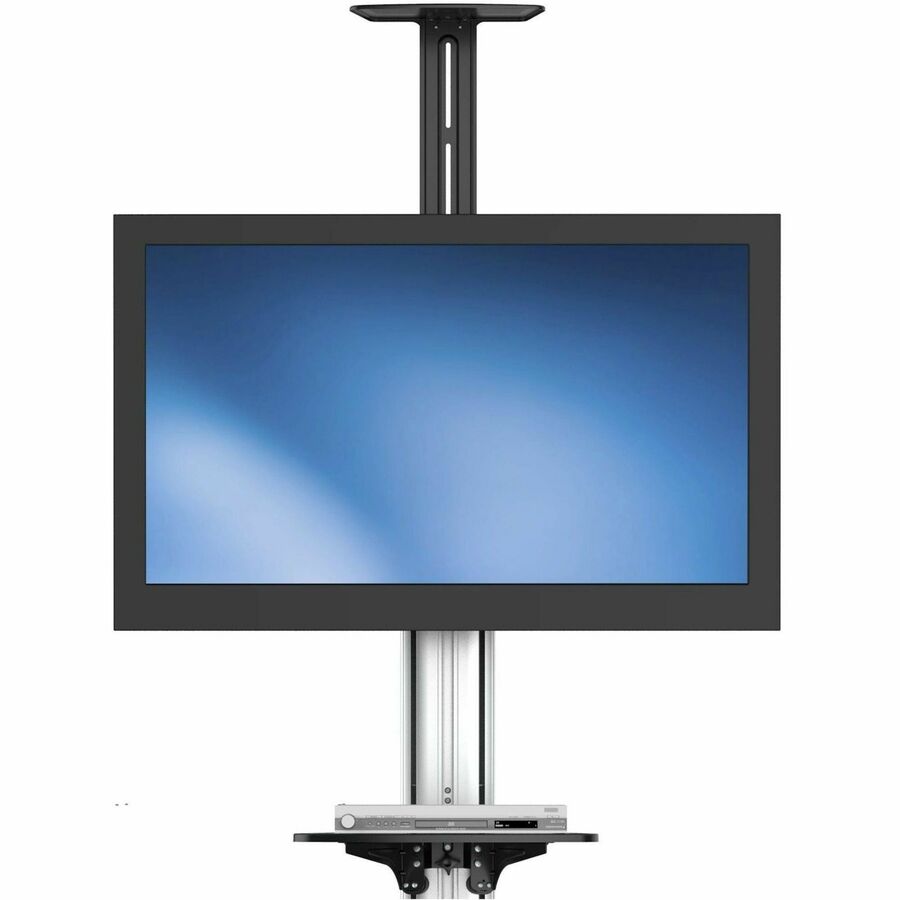 StarTech.com TV Cart - For 32" to 75" Displays - AV Cart - Height Adjustable - Lockable Wheels - Flat Screen TV Cart - Media Cart on Wheels — STNDMTV70