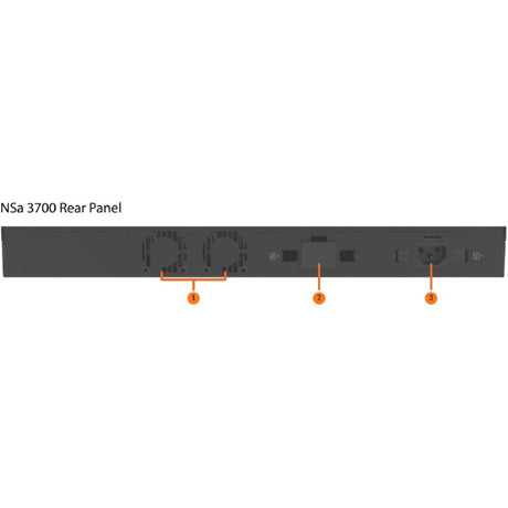 SonicWall NSA 3700 Network Security/Firewall Appliance — 02-SSC-4326