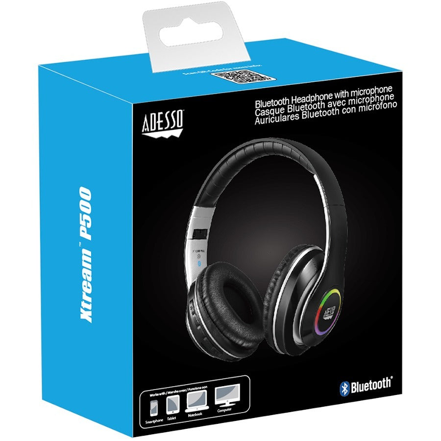 Xtream P500 - Bluetooth stereo headphone with built in microphone — XtreamP500