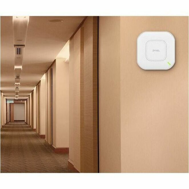 Zyxel WiFi 5 AC1200 W2 Wireless Gigabit Wall Access Point | 2 GbE PT Ports (1 PoE) | Cloud, App, Direct or Controller Management | 1 Year Nebula Pro Included | POE+ Powered | WAC500H — WAX510D