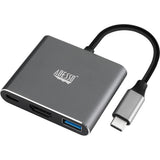 Adesso 3-IN-1 USB-C Multi-Port Docking Station (TAA Compliant) — AUH-4010