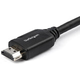 StarTech.com 6"/15cm HDMI Port Saver Cable, 4K 60Hz High Speed HDMI 2.0 Extension Cable with Ethernet, HDMI Male to Female Extension Cord — HD2MF6INL