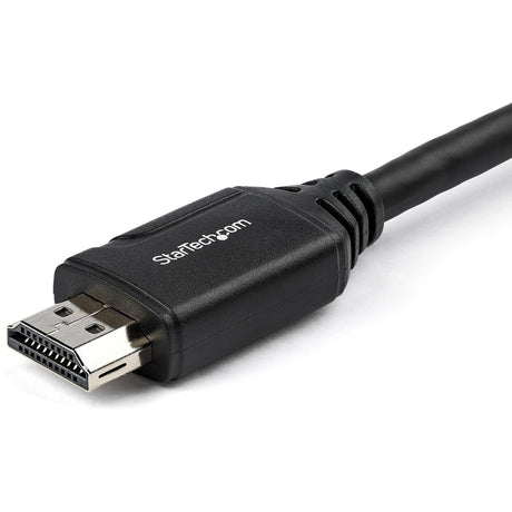StarTech.com 6"/15cm HDMI Port Saver Cable, 4K 60Hz High Speed HDMI 2.0 Extension Cable with Ethernet, HDMI Male to Female Extension Cord — HD2MF6INL