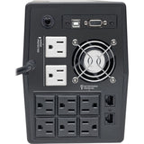 Eaton Tripp Lite Series 1440VA 1200W Line-Interactive UPS - 8 NEMA 5-15R Outlets, AVR, 120V, 50/60 Hz, USB, LCD, Tower — SMART1500TSU