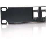 C2G 12-Port Blank Keystone/Multimedia Patch Panel — 03857