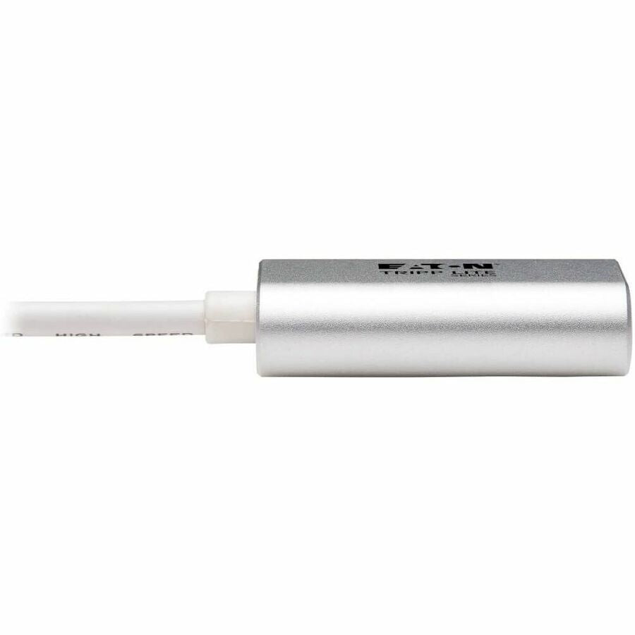 Eaton Tripp Lite Series 2-Port USB-C to 3.5 mm Stereo Audio Adapter - USB 2.0, Silver — U437-002