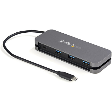 StarTech.com 4 Port USB C Hub - 3x USB-A/1xUSB-C - 5Gbps USB 3.0 Type-C Hub (3.2 Gen 1) - Bus Powered - 11.2" Cable w/ Cable Management — HB30CM3A1CB