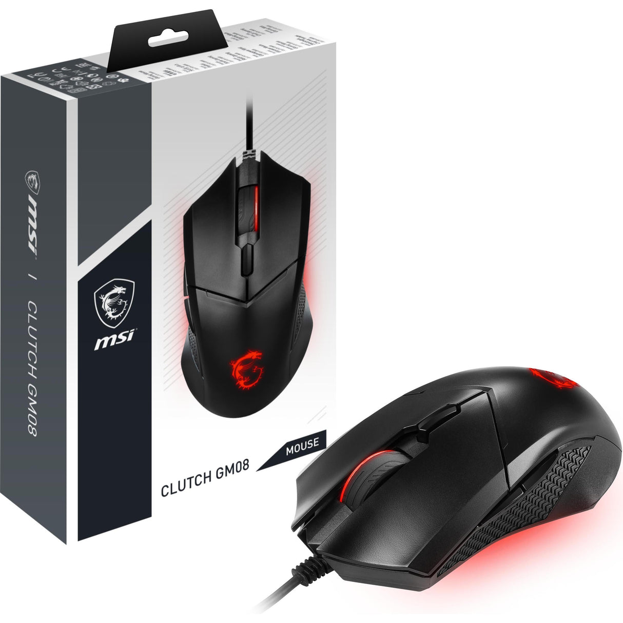 MSI Clutch GM08 Gaming Mouse — ClutchGM08