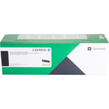 Lexmark Unison Original Standard Yield Laser Toner Cartridge - Cyan - 1 Each — C3210C0