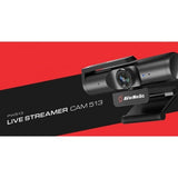 AVerMedia Live Streamer PW513 Webcam - 8 Megapixel - 60 fps - USB 3.0 - TAA and NDAA Compliant — PW513