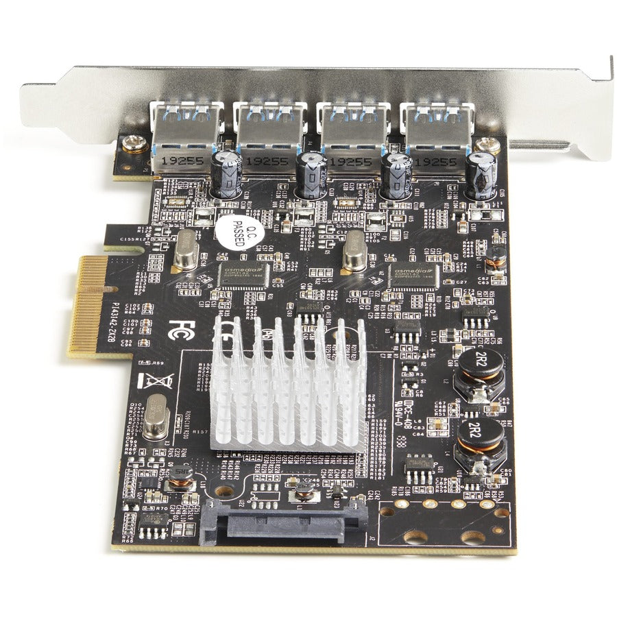 StarTech.com 4-Port USB PCIe Card - 10Gbps USB 3.2 Gen 2 Type-A PCI Express Expansion Card - 2 Controllers - 4xUSB - Windows/Mac/Linux — PEXUSB314A2V2