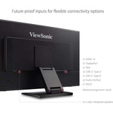 ViewSonic TD2760 27 Inch 1080p 10-Point Multi Touch Screen Monitor with Advanced Ergonomics RS232 HDMI and DisplayPort — TD2760
