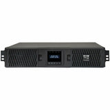 Eaton Tripp Lite Series SmartOnline 750VA 675W 120V Double-Conversion UPS - 8 Outlets, Extended Run, Network Card Included, LCD, USB, DB9, 2U Rack/Tower — SU750RTXLCD2UN