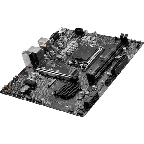 MSI H610M-G DDR4 Desktop Motherboard - Intel H610 Chipset - Socket LGA-1700 - Micro ATX — PROH610MGD4