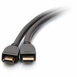 C2G 12ft Plus Series Ultra High Speed HDMI Cable with Ethernet - In-Wall CL2 Rated - 8K 60Hz - M/M - Black — C2G10413