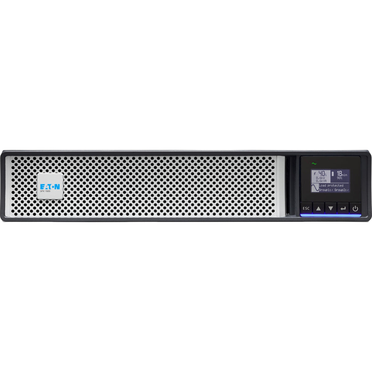 Eaton 5PX G2 1500VA 1500W 208V Line-Interactive UPS - 8 C13 Outlets, Cybersecure Network Card Option, Extended Run, 2U Rack/Tower — 5PX1500HRTG2