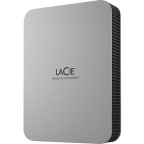LaCie Mobile Drive Secure STLR4000400 4 TB Portable Hard Drive - 3.5" External - Space Gray — STLR4000400