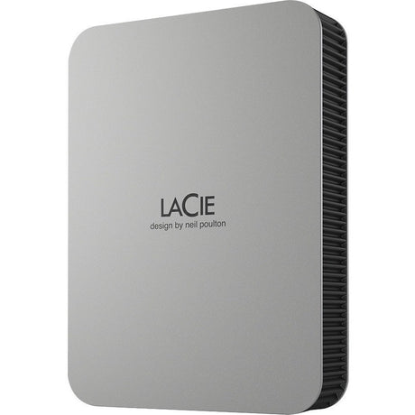 LaCie Mobile Drive Secure STLR4000400 4 TB Portable Hard Drive - 3.5" External - Space Gray — STLR4000400
