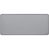 Logitech Desk Mat - Studio Series, Multifunctional Large Desk Pad, Anti-slip Base, Spill-resistant Durable Design, Mid-Gray — 956-000047