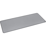 Logitech Desk Mat - Studio Series, Multifunctional Large Desk Pad, Anti-slip Base, Spill-resistant Durable Design, Mid-Gray — 956-000047