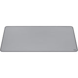 Logitech Desk Mat - Studio Series, Multifunctional Large Desk Pad, Anti-slip Base, Spill-resistant Durable Design, Mid-Gray — 956-000047