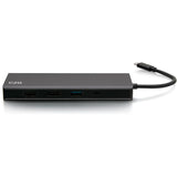 C2G USB C Docking Station - Dual Monitor Docking Station with 4K HDMI, USB, Ethernet, and AUX - Power Delivery up to 60W — C2G54488