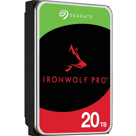 Seagate IronWolf Pro ST20000NT001 20 TB Hard Drive - 3.5" Internal - SATA (SATA/600) - Conventional Magnetic Recording (CMR) Method — ST20000NT001