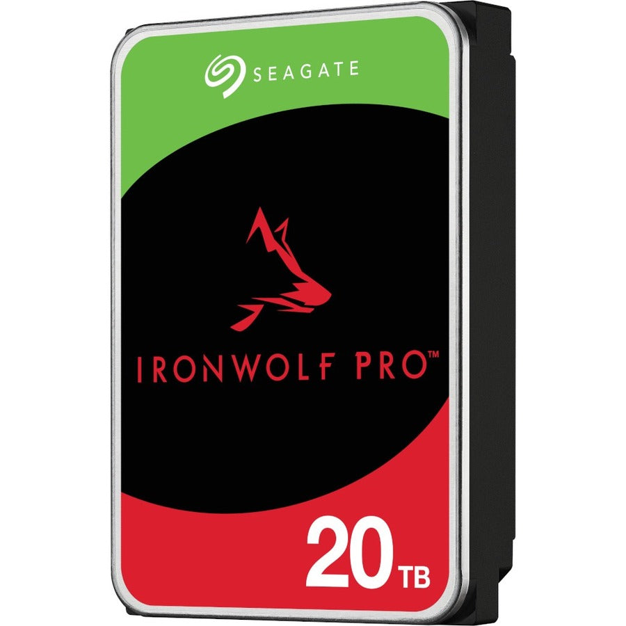 Seagate IronWolf Pro ST20000NT001 20 TB Hard Drive - 3.5" Internal - SATA (SATA/600) - Conventional Magnetic Recording (CMR) Method — ST20000NT001
