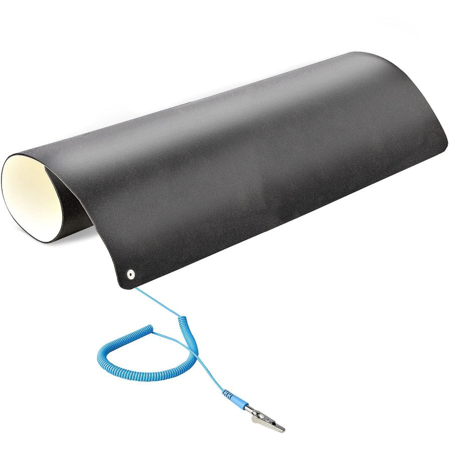 StarTech.com 23x47in Anti Static Mat, ESD Mat for Electronics Repair on Table or Desk, Flexible Work Pad, Detachable Grounding Wire — LG-ANTI-STATIC-MAT