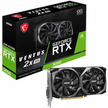 MSI NVIDIA GeForce RTX 3050 Graphic Card - 8 GB GDDR6 — G3050V2XXS8C