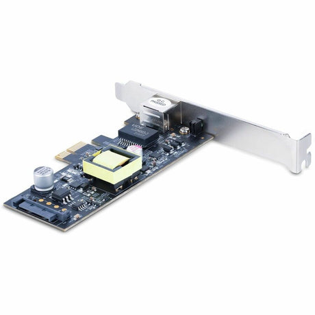 StarTech.com 1-Port 2.5Gbps PCI Express PoE Network Card, Intel I225-V, PCIe 802.3af/at PoE+ Multi-Gigabit NIC, SATA Powered Ethernet Card — PR12GIP-NETWORK-CARD