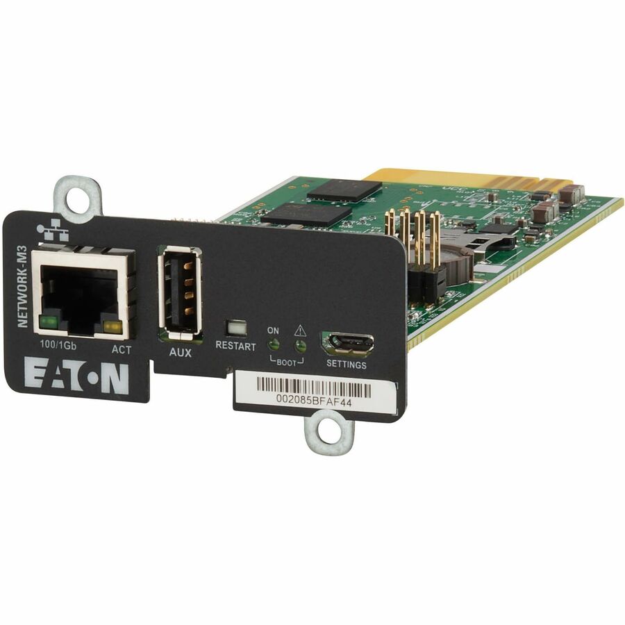 Eaton Cybersecure Gigabit NETWORK-M3 Card for UPS and PDU — NETWORK-M3
