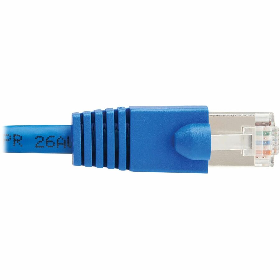 Eaton Tripp Lite Series Cat8 40G Snagless SSTP Ethernet Cable (RJ45 M/M), PoE, Blue, 6 ft. (1.8 m) — N272-F06-BL