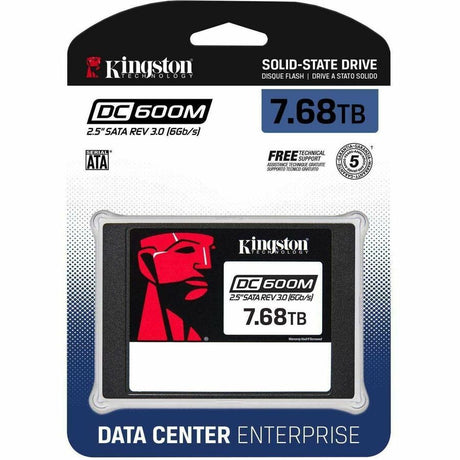 Kingston DC600M 7.50 TB Solid State Drive - 2.5" Internal - SATA (SATA/600) - Mixed Use — SEDC600M/7680G