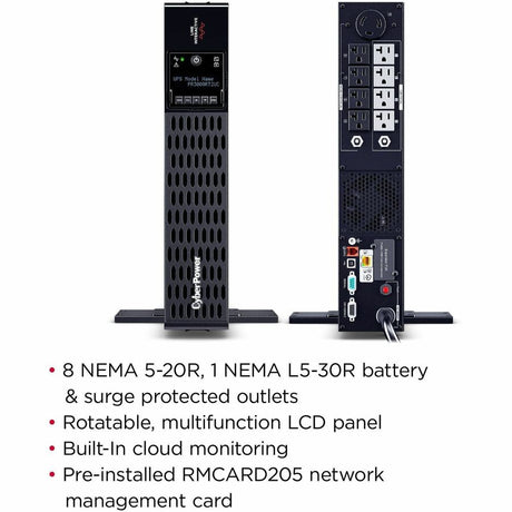 CyberPower PR3000RT2UC Smart App Sinewave UPS Systems — PR3000RT2UC