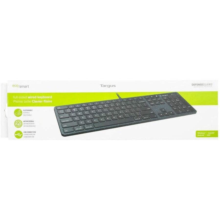 Targus Full-Size Wired EcoSmart Keyboard — AKB874US