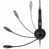 Adesso Headset with Push to talk, Volume +/-, Answer/End Call Controls — Xtream-P4T-TAA