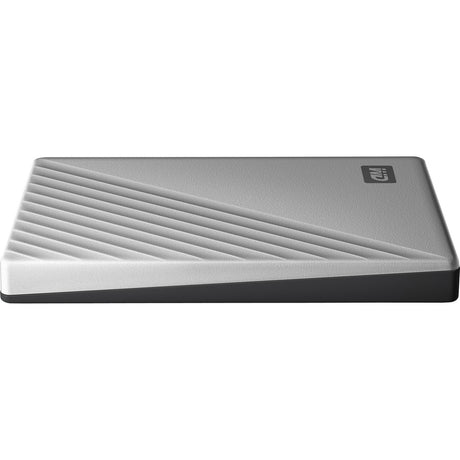 WD My Passport Ultra WDBKYJ0020BSL 2 TB Portable Hard Drive - External - Silver — WDBKYJ0020BSL-WESN