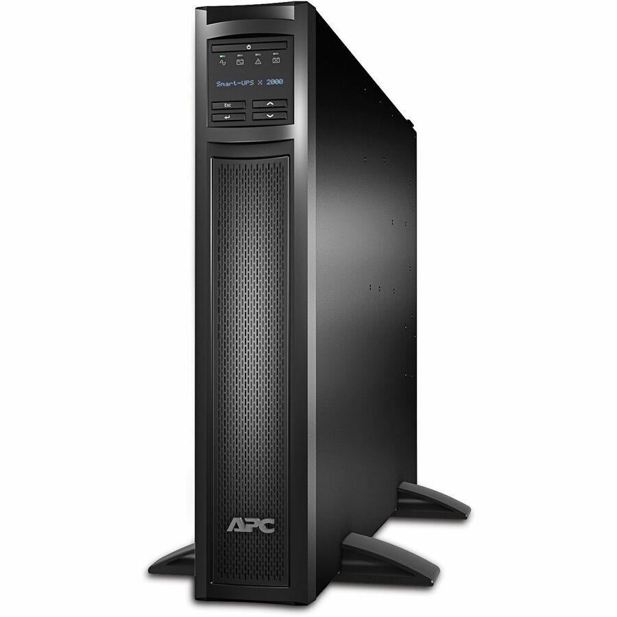 APC Smart-UPS X, Line Interactive, 2000VA, Rack/tower 2U, 100V-127V, 3x 5-15R+3x 5-20R+1x L5-20R NEMA, SmartSlot, Extended runtime, 10ft input cord — SMX2KR2UX145