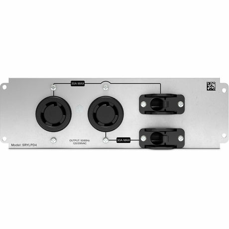 APC Backplate Kit with 2x NEMA L14-30R for Smart-UPS Modular Ultra — SRYLPD4