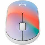 Logitech M340 Wireless Mouse with Limited Edition Prints, USB Receiver and Silent Clicks, Portable Wireless Mouse for Laptop, PC, Windows, Chrome, Surface, Sheer Dream — 910-007283