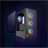 Thermaltake S200 Plus TG ARGB Mid Tower Chassis — CA-1X2-00M1WN-01