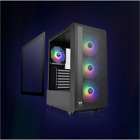 Thermaltake S200 Plus TG ARGB Mid Tower Chassis — CA-1X2-00M1WN-01