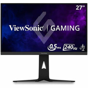 ViewSonic XG2736-2K 27 Inch 1440p IPS Gaming Monitor with 240Hz, 0.5ms FreeSync Premium, NVIDIA G-Sync Compatible, RGB Lighting, Advanced Ergonomics, HDMI, DP and 65W USB-C Inputs — XG2736-2K