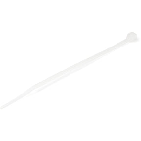 StarTech.com 4"(10cm) Cable Ties, 7/8"(22mm) Dia, 18lb(8kg) Tensile Strength, Nylon Self Locking Zip Ties, UL Listed, 100 Pack, White — CBMZT4N